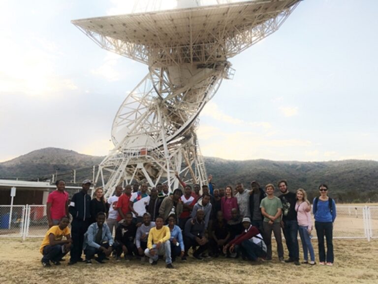 Physics Students Motivated at Radio Astronomy Excursion