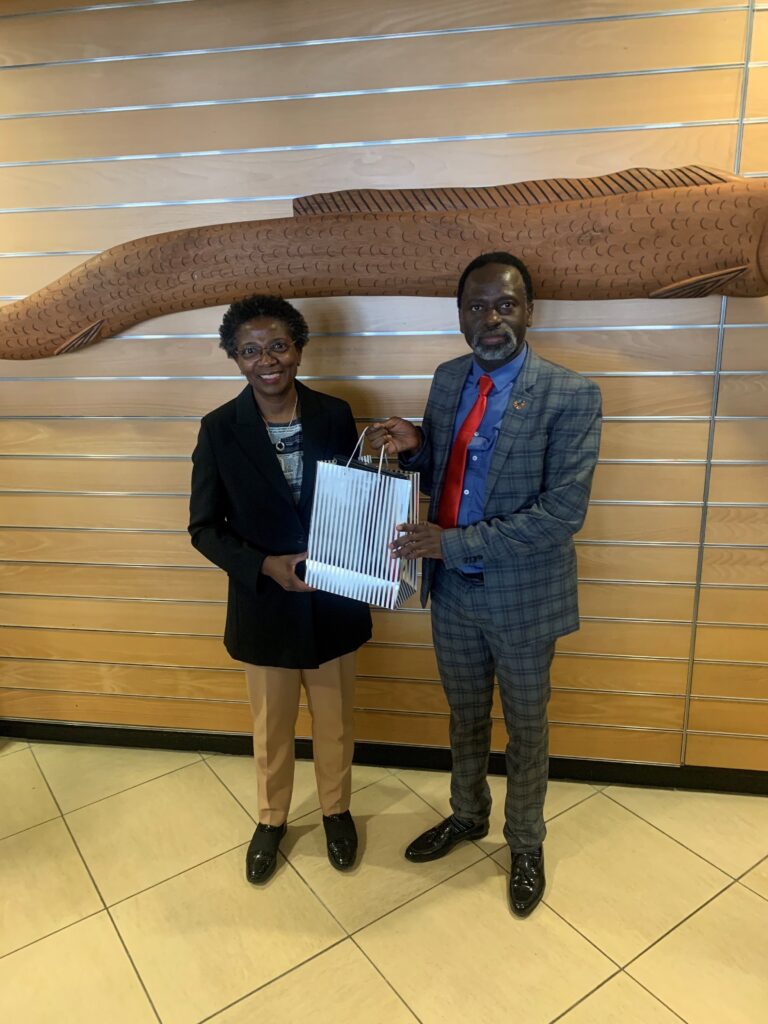 Prof Funmi Olonisakin of King’s College London, visits UJ to discuss leadership strategies in addressing global challenges