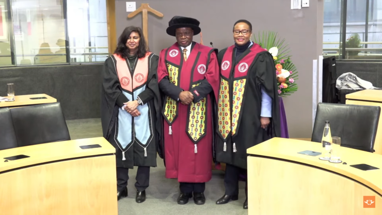 Professorial inauguration of Professor Zilibele Mtumane, Professor in African Languages