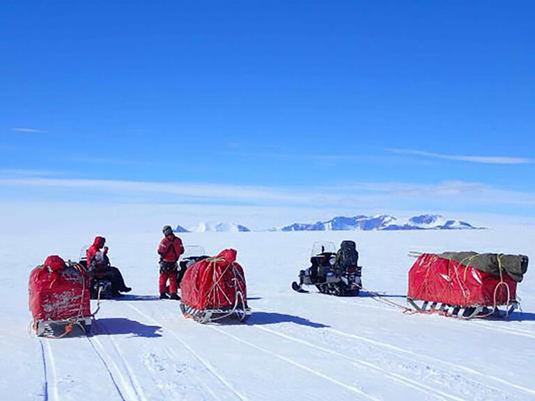 SA Geology Team led by Dr Van Niekerk in Antarctica