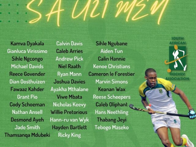 Seven UJ student-athletes selected for South Africa’s Under21 hockey squad