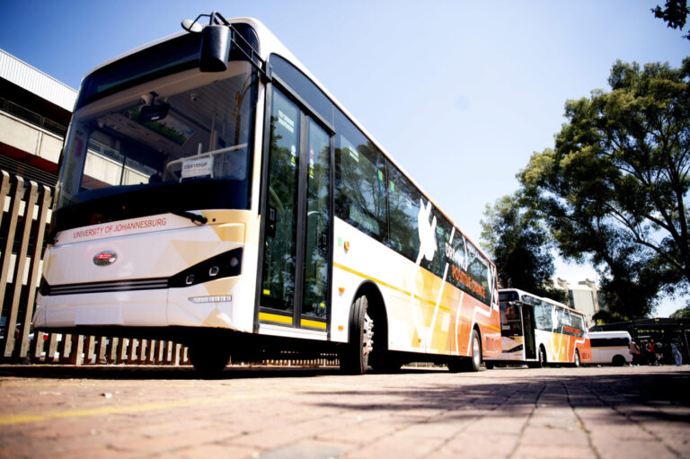 UJ’s Electric Buses: pioneering sustainable transportation and redefining campus mobility