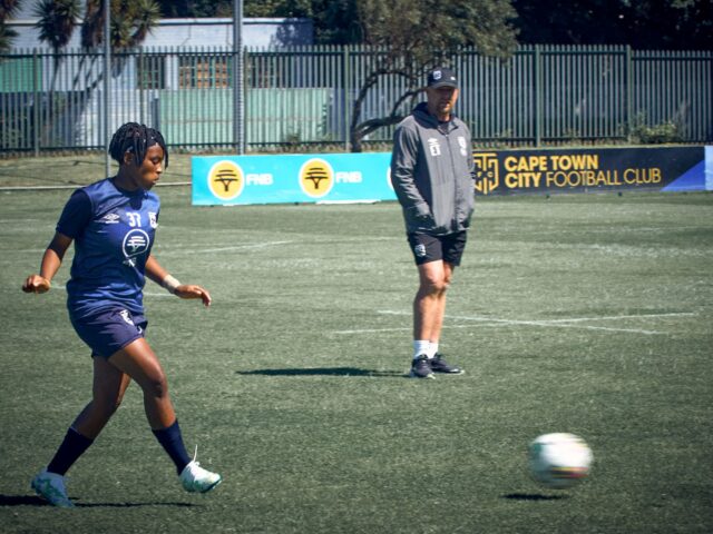 UJ players learn from Cape Town City FC following successful FNB Varsity Football Tournament