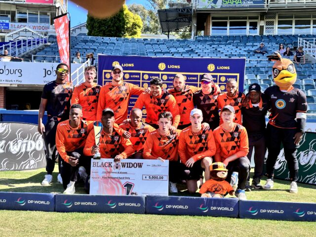 UJ’s young cricketers clinch Black Widow Premier B title