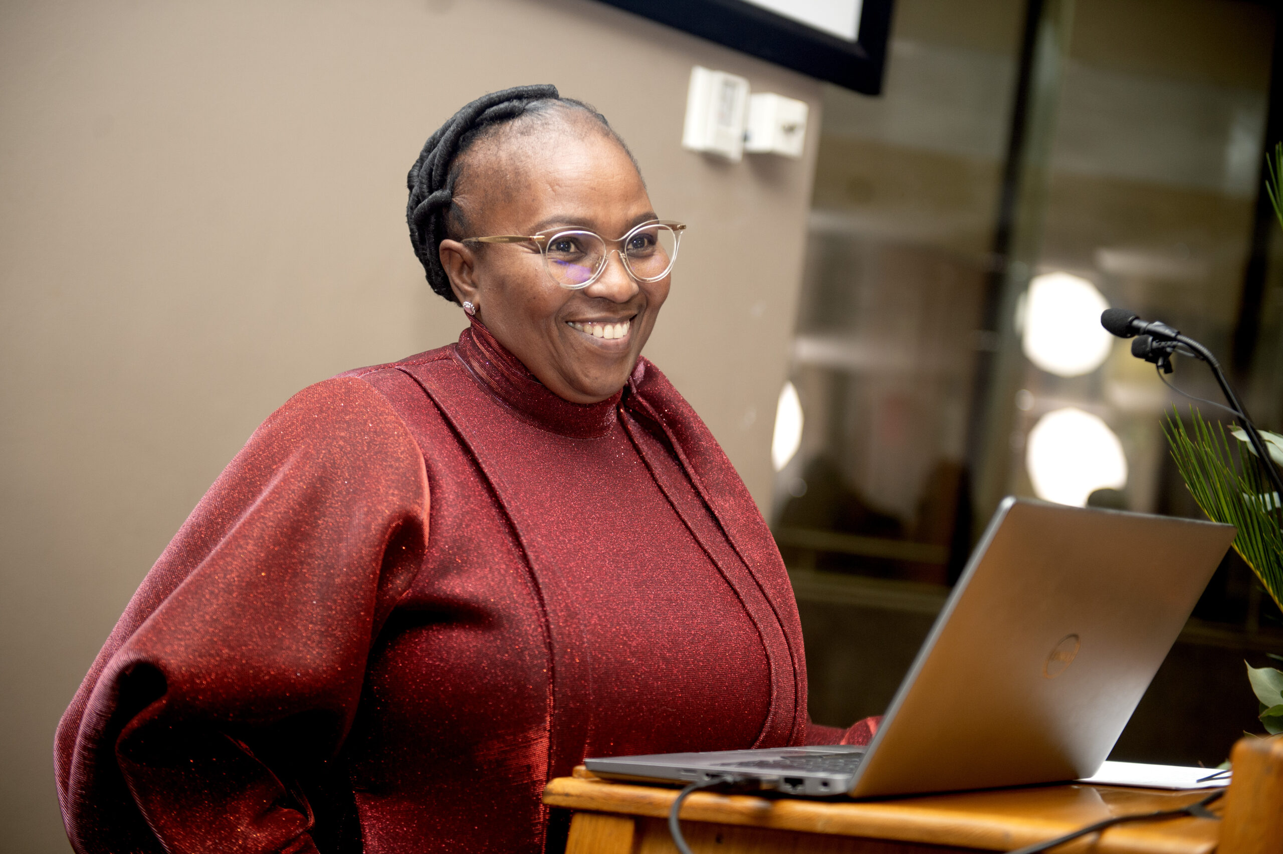 Prof. Annie Temane, Professor in Psychiatric Nursing and acting Executive Dean of the Faculty of Health Sciences