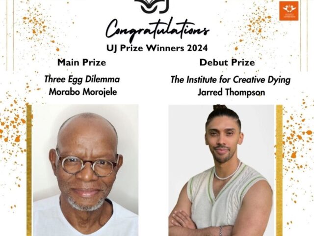 Winners announced for the 2023 UJ Prize for South African Writing in English