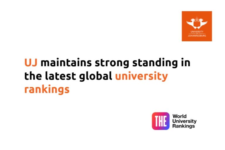 UJ maintains strong standing in the latest global university rankings