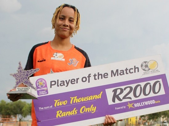 Shannon Macomo - Player of the Match vs JVW FC