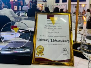 UJ Facilities Management shines at 2024 HEFMA Awards