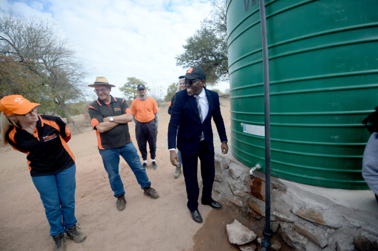 UJ bringing water to the people
