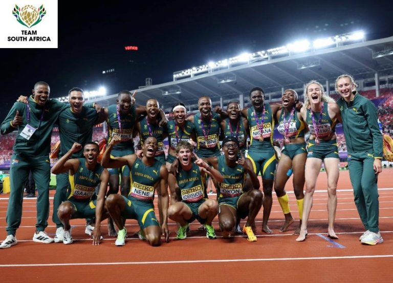 UJ athletes excel with Team SA, smash records in World Athletics relays