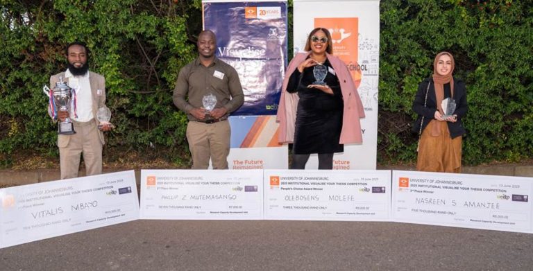 UJ postgraduates bring research to life through powerful one-minute stories