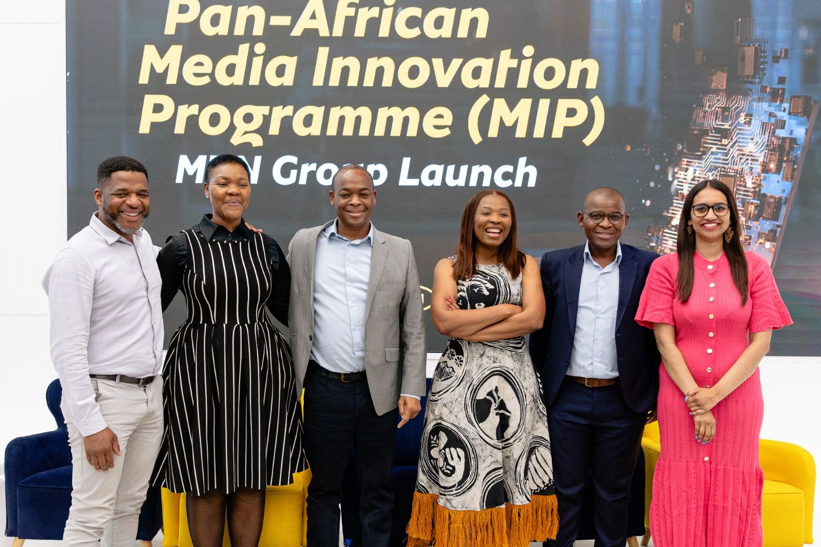 MTN Group with partners UJ & TAEF at Pan-African Media innovation (MIP) launch