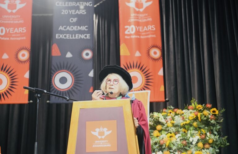 UJ honours iconic poet Antjie Krog for her lifelong contribution to Literature and Language