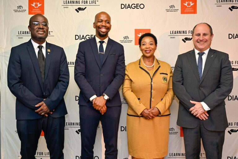 Diageo and UJ partner with YES4YOUTH to Launch  Hospitality Internship