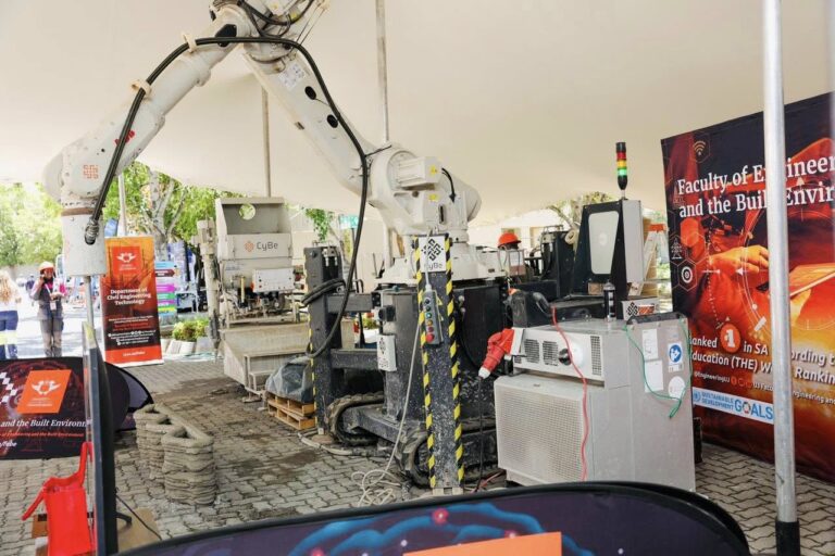 Praise for UJ’s pioneering 3D Housing Print Project at the 2025 National Construction Summit