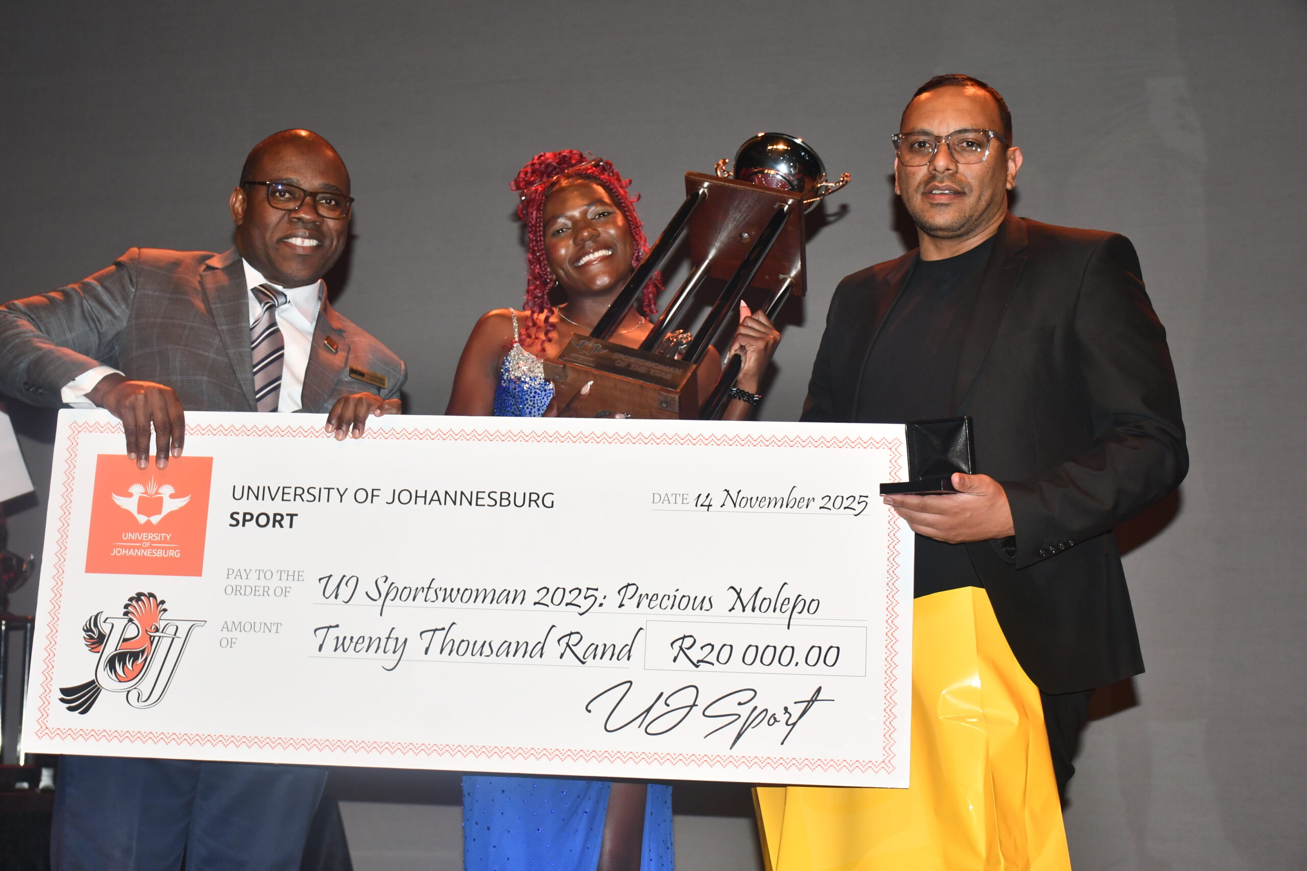Athletics sprinter Precious Molepo named the UJ Sportswoman of the Year 2025