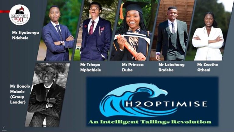 UJ Chemical Engineering students win top honours at the Mintek Sci 2025 Hackathon