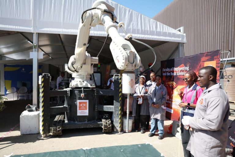 UJ Civil Engineering showcases 3D-Printed Housing at Presidential IBT Summit