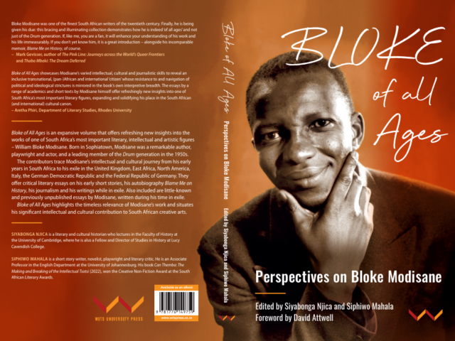 UJ to launch book in celebration of the life of author and journalist Bloke Modisane
