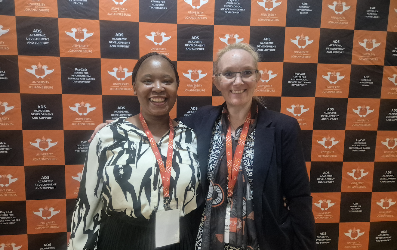 Dr Tshegofatso Setilo and Prof Suzy Graham