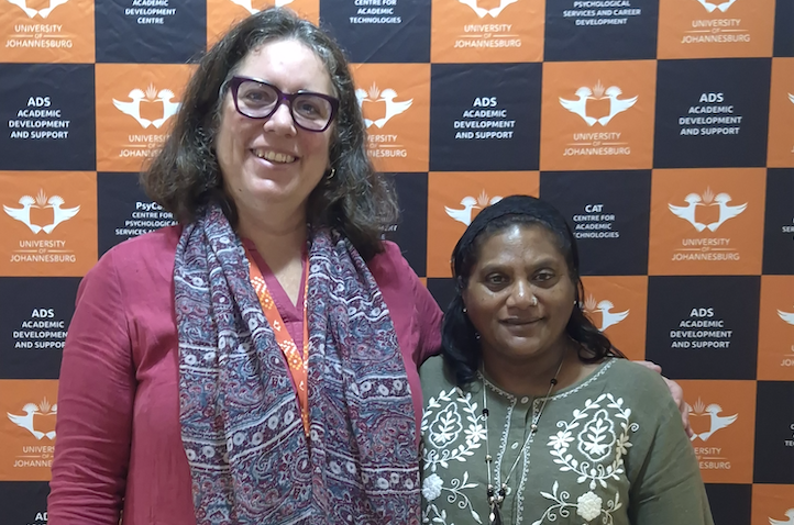 Prof Thandi Lewin and Ms Rieta Ganas