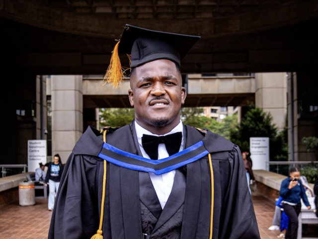 Leadership on and off the playing field: Msomi and UJ stars secure academic wins