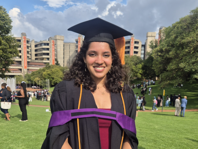 Actor Jack Devnarain toasts daughter Surina’s graduation and shared sporting passion at UJ
