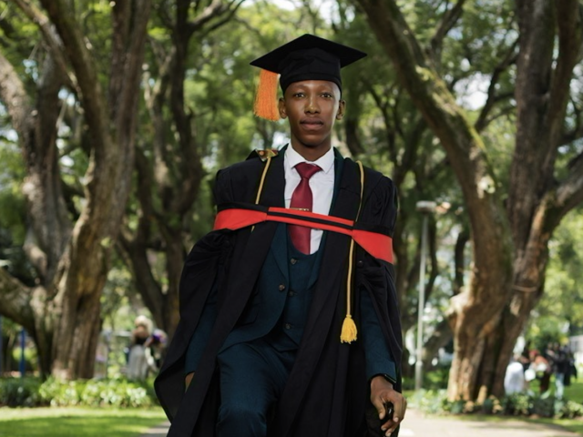 “Consistent people are successful people”- A guiding principle for LLB graduate Lebelelang Molaaphene