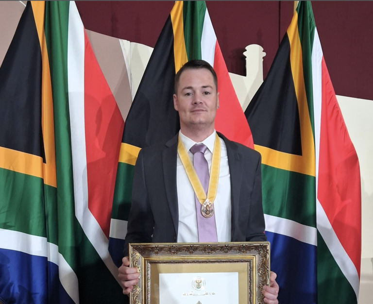 UJ Artist in Residence Gavin Krastin awarded Order of Ikhamanga in Bronze