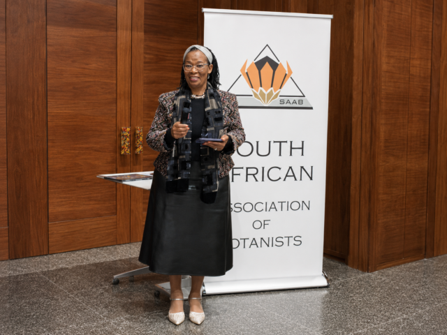 A Lifetime Rooted in Science: Prof. Annah Moteetee Honoured with SAAB Silver Medal