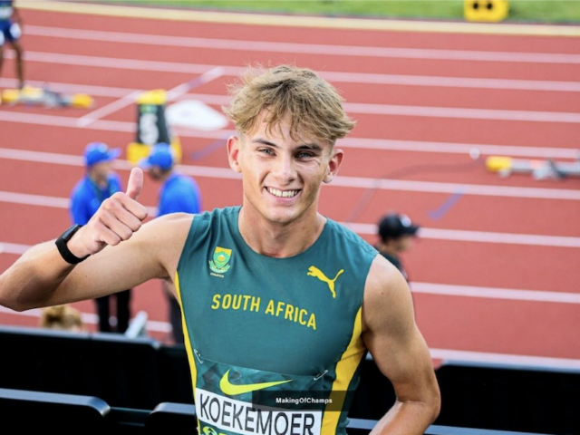 Rewriting History: Leendert Koekemoer smashes 31-year-old SA U20 400m record in Brescia