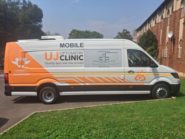 UJ and SAMCT bring eye care to communities with R2.5 million Mobile Optometry Clinic