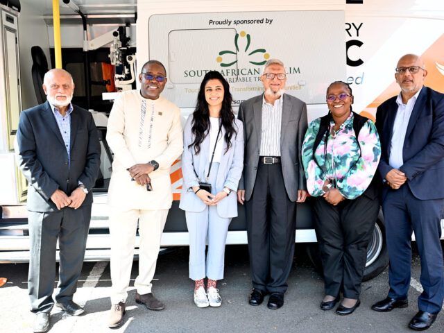 UJ and SAMCT bring eye care to communities with R2.5 million Mobile Optometry Clinic