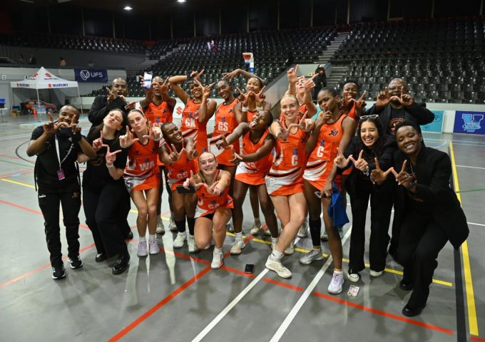 UJ Netball in Bloemfontein after the Varsity Netball semifinal